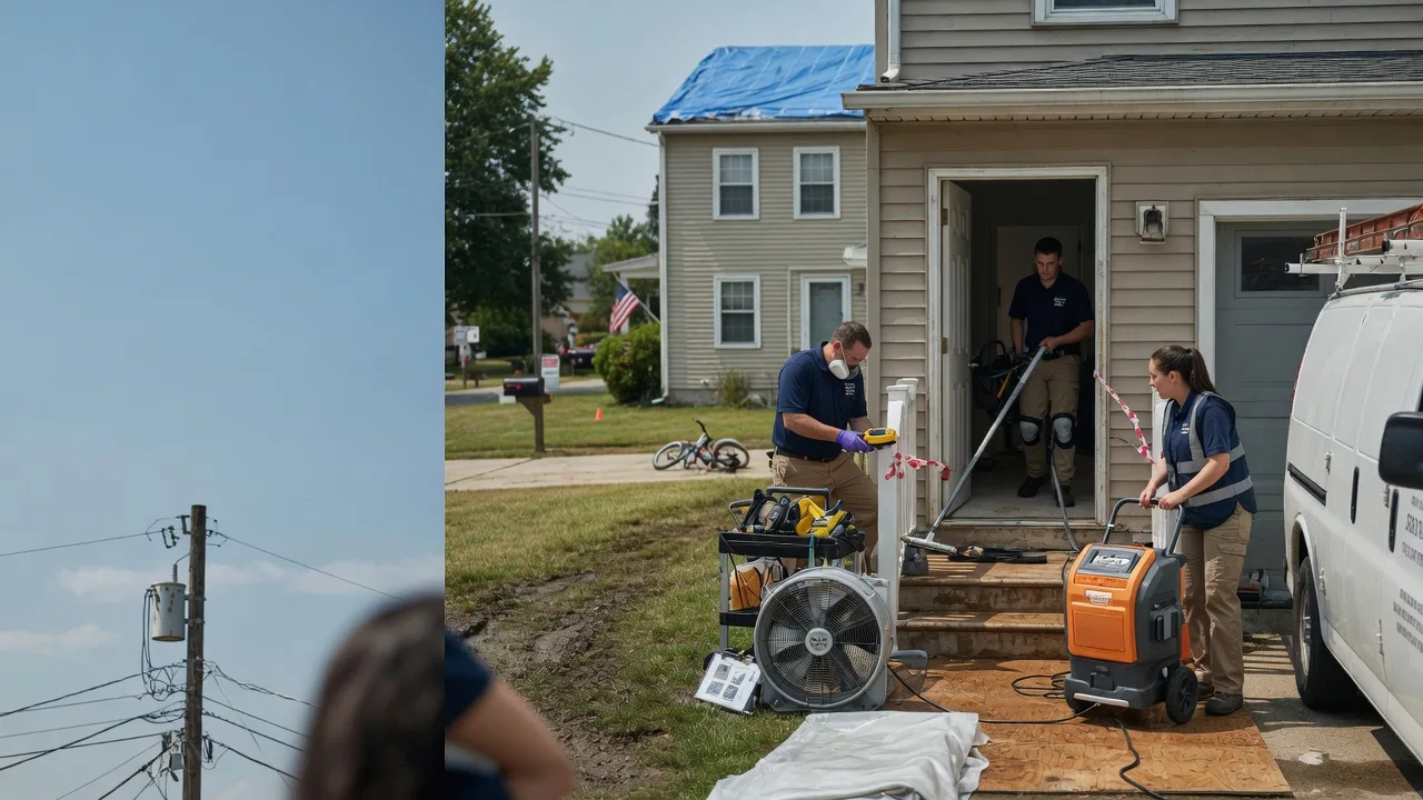Water Damage Repair in Troy, IN near me